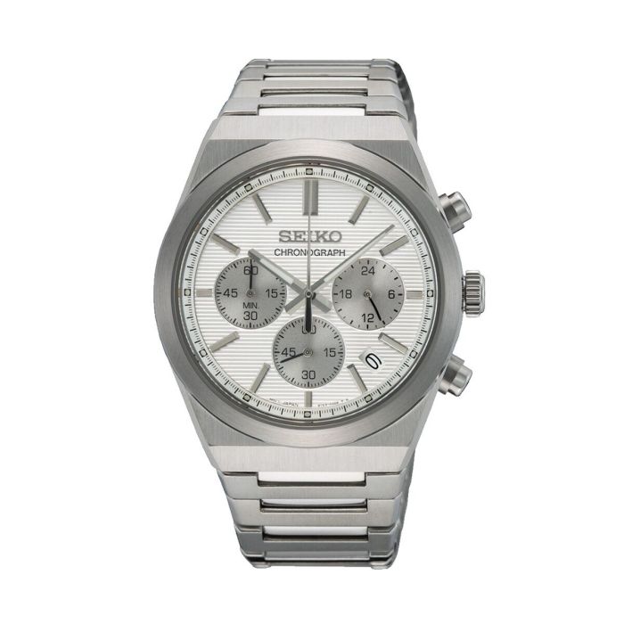 Reloj Hombre Seiko SSB451P1 Plateado