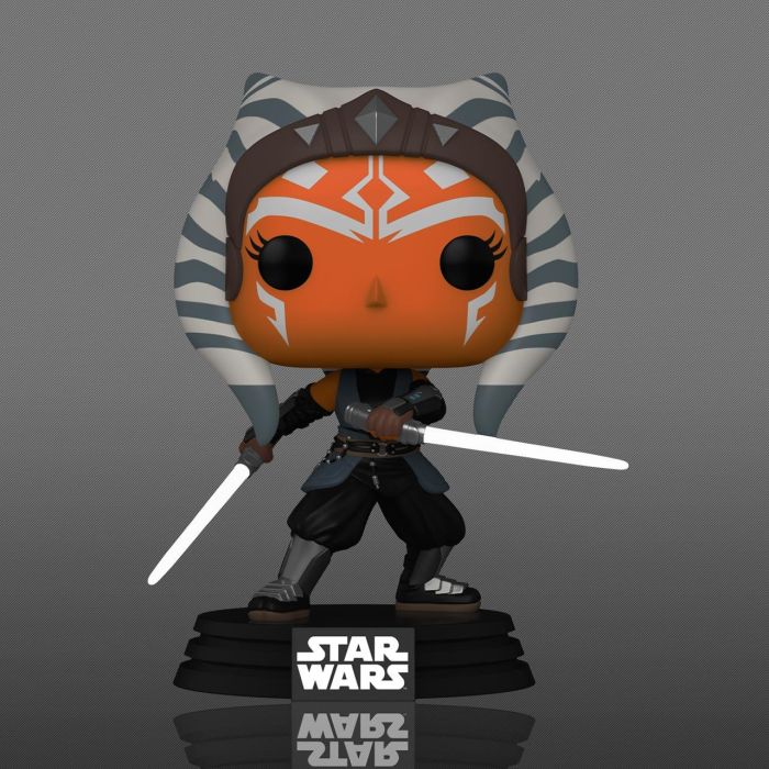 Funko Pop Figura Vinilo Ahsoka Con Sables 54527 Star Wars 2