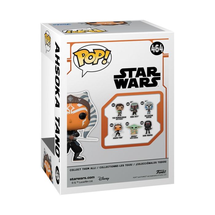 Funko Pop Figura Vinilo Ahsoka Con Sables 54527 Star Wars 3