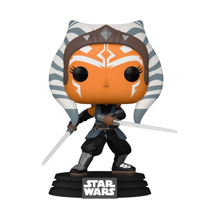 Funko Pop Figura Vinilo Ahsoka Con Sables 54527 Star Wars