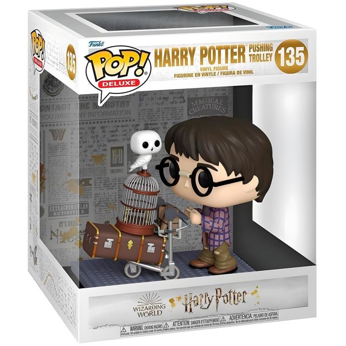 Funko Pop Deluxe Harry Potter C/ Equipaje 57360 Harry Potter 1