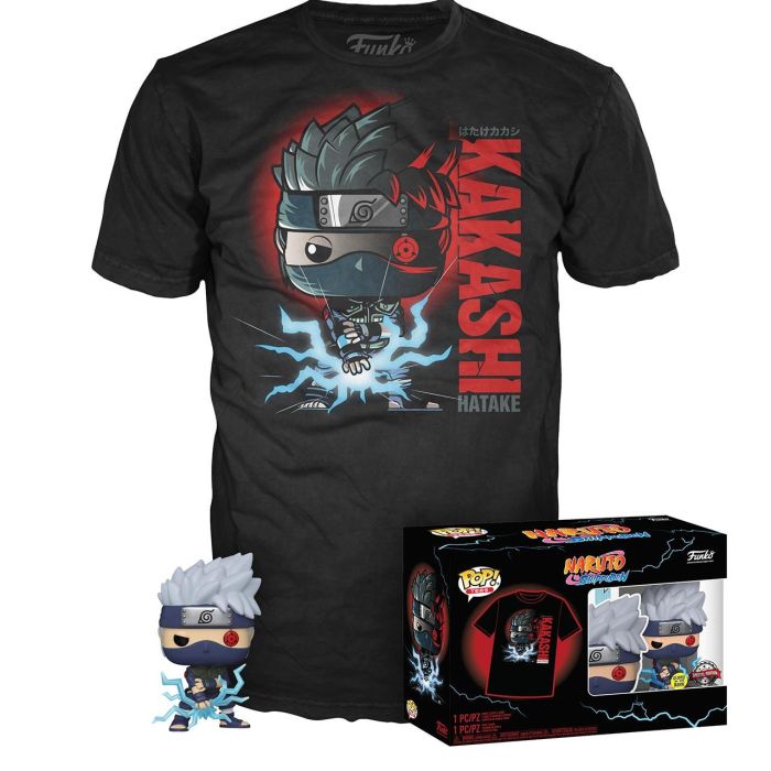 Funko Pop & Tee Kakashi -Naruto- Talla S 63363