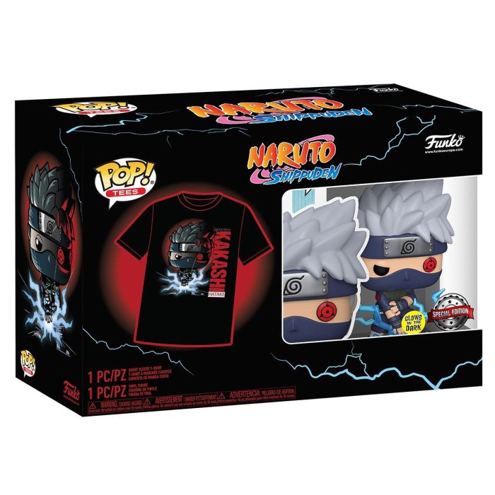 Funko Pop & Tee Kakashi -Naruto- Talla S 63363 1