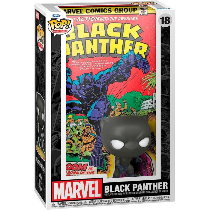 Funko New Pop Comic Cover Black Panther 64048 1