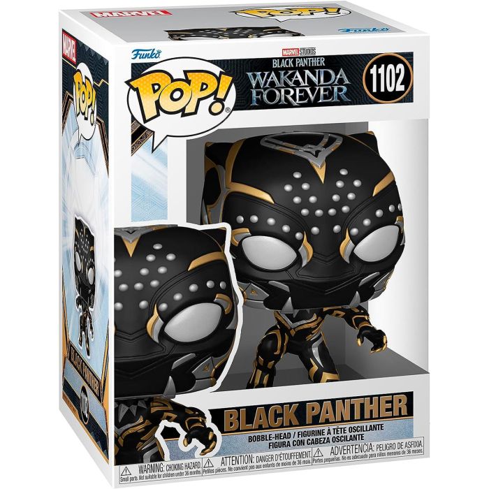 Funko Pop Marvelblack Panter Wakanda Forever Black 66718 1