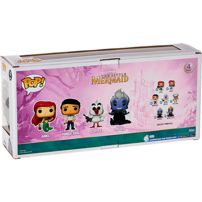 Funko Pop La Sirenita Pack 4 69110 Disney 3