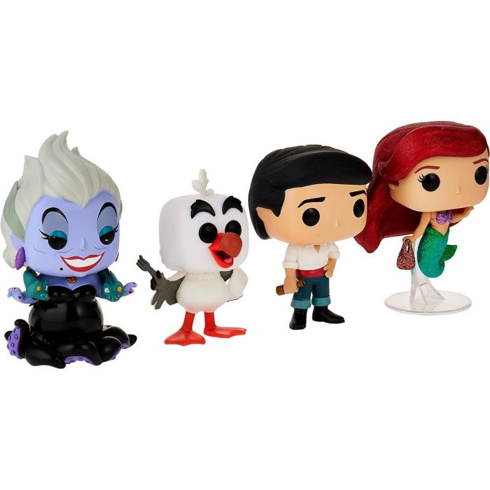 Funko Pop La Sirenita Pack 4 69110 Disney