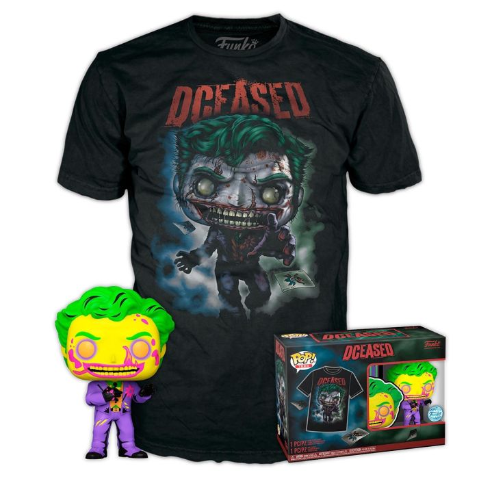 Funko Pop & Tee Jocker -Dc Comics- Talla M 74547