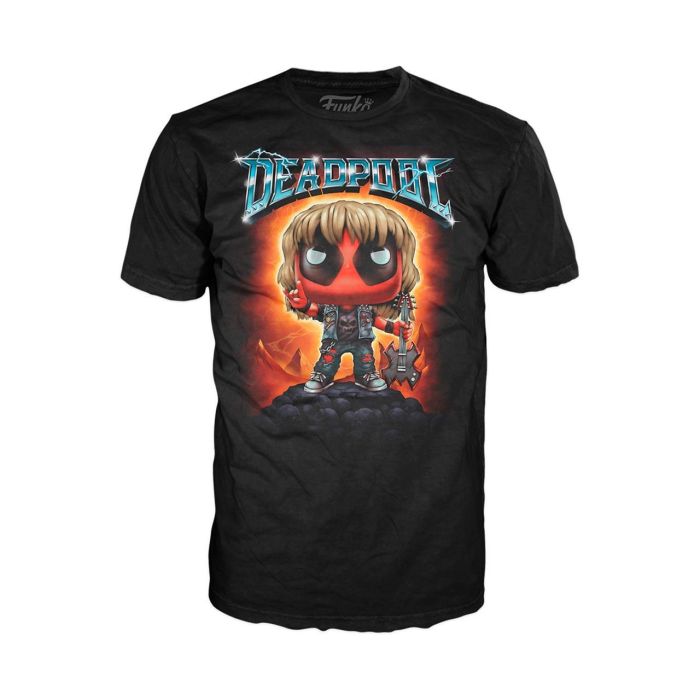 Funko Pop & Tee Deadpool - Heavy Metal- Talla S 75054 3