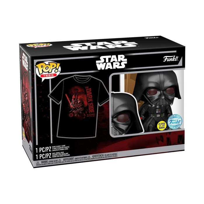 Funko Pop & Tee Darth Vader - Star Wars- Talla S 76896 1