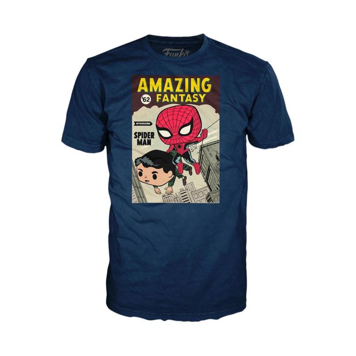 Funko Pop & Tee Spider-Man Comic Cover Talla M 77947 3