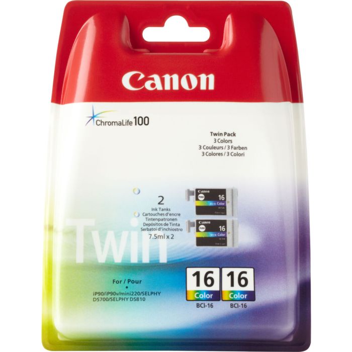 Cartucho de Tinta Original Canon BCI-16 Multicolor 1 Cartucho de Tinta Original Canon BCI-16 Multicolor 1