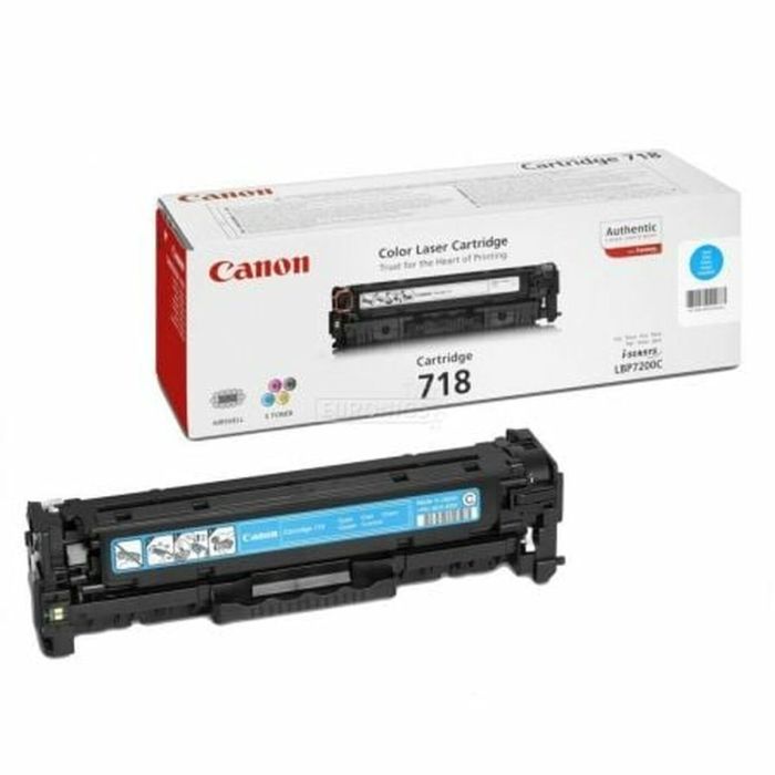 Canon Toner Cian Lbp 7200 Cdn Serie Mf83Xx - Crg 718C