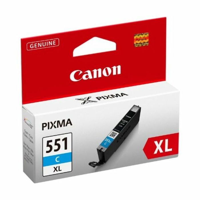 Cartucho de Tinta Compatible Canon CLI-551C XL IP7250/MG5450 Cyan Cian 2
