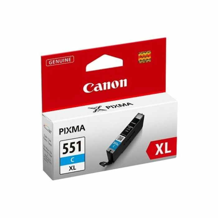 Cartucho de Tinta Compatible Canon CLI-551C XL IP7250/MG5450 Cyan Cian 1