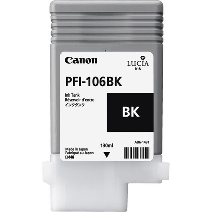 Cartucho de Tinta Original Canon PFI-106 BK Negro