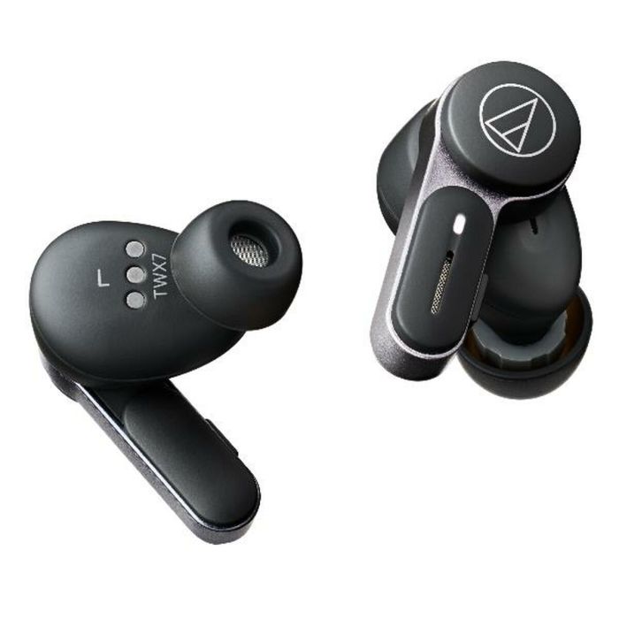 Auriculares in Ear Bluetooth Audio-Technica Iberia ATH-TWX7BK Negro