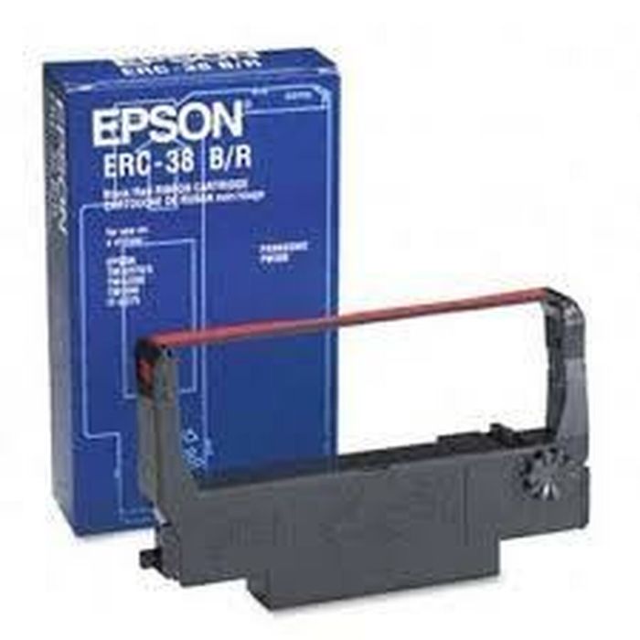 Cinta Matricial Original Epson C43S015376 Negro Rojo/Negro 1