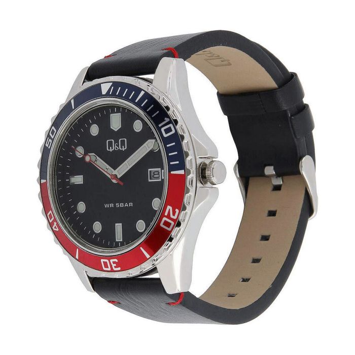 Reloj Hombre Q&Q A172J342Y Negro (Ø 43 mm) 4