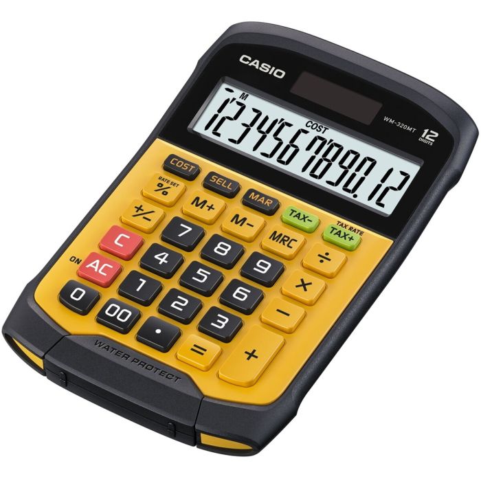 Calculadora Casio WM-320MT Amarillo 16,8 x 10,8 x 3,3 cm 4