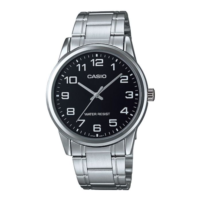 Reloj Unisex Casio COLLECTION Negro Plateado (Ø 38 mm)