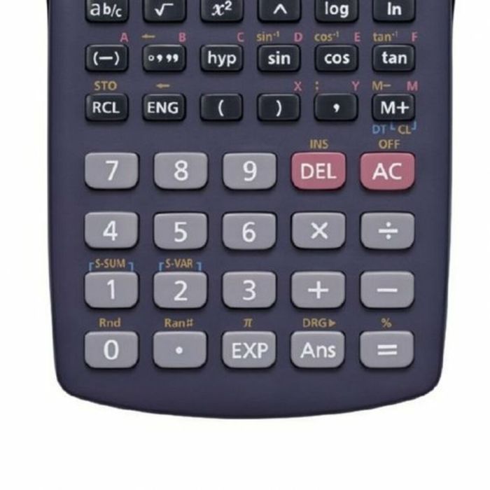 Calculadora Científica Casio FX82MS Azul Gris oscuro 2 Calculadora Científica Casio FX82MS Azul Gris oscuro 2