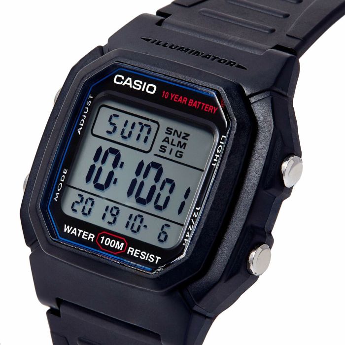 Reloj Hombre Casio W-800H-1AVES 1