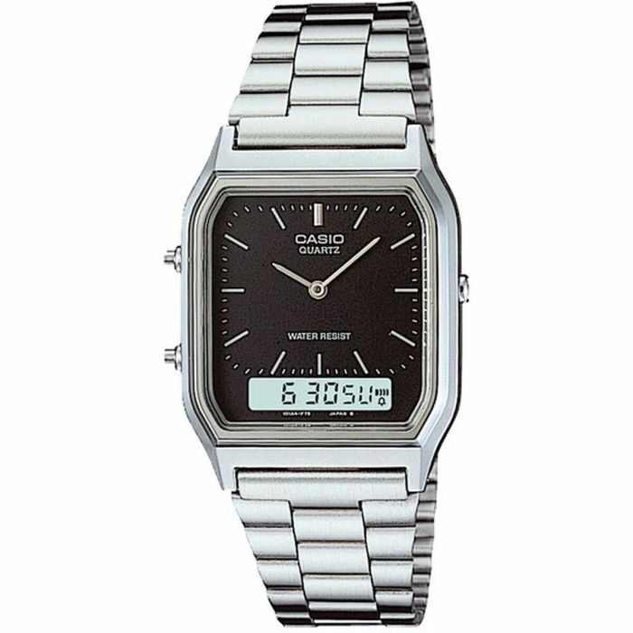 Reloj Hombre Casio EDGY COLLECTION - BLACK Negro Plateado