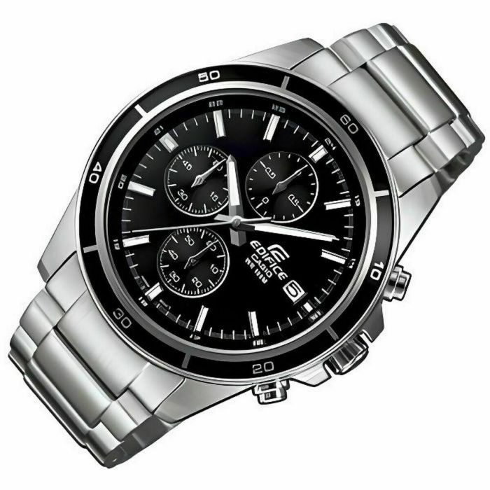 Reloj Unisex Casio EFR-526D-1AVUEF Negro Plateado