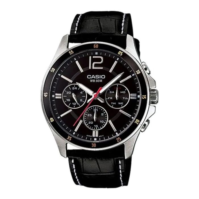 Reloj Hombre Casio ENTICER GENT Negro (Ø 43 mm) (Ø 43,5 mm)