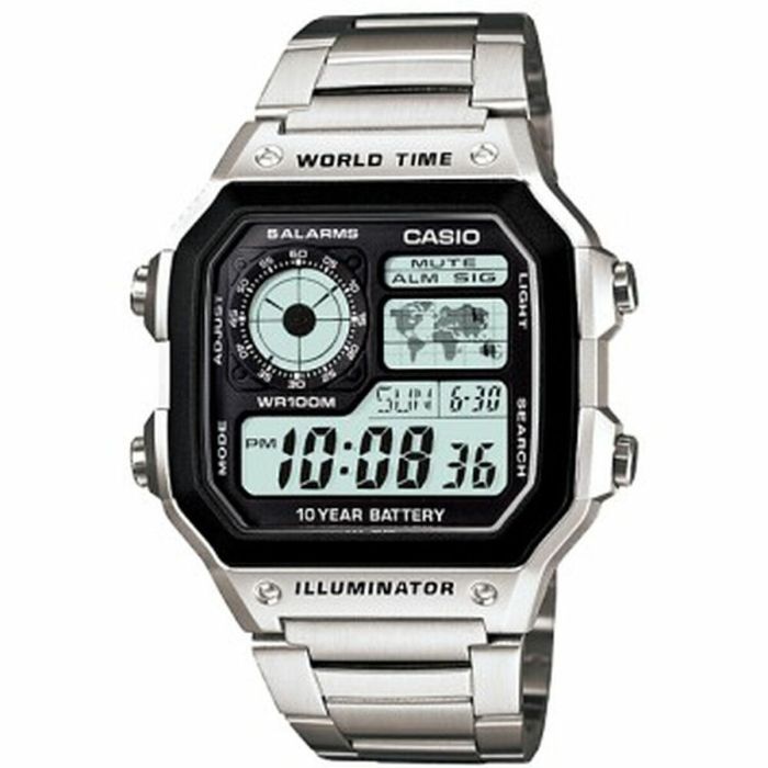 Reloj Unisex Casio Bruni Basics-Clear 4054274791979 Negro Plateado