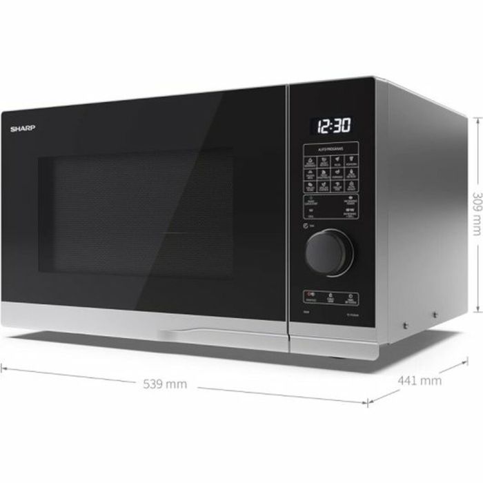 Microondas con Grill Sharp YCPG234AES Negro 23 L 1400 W 900 W 2