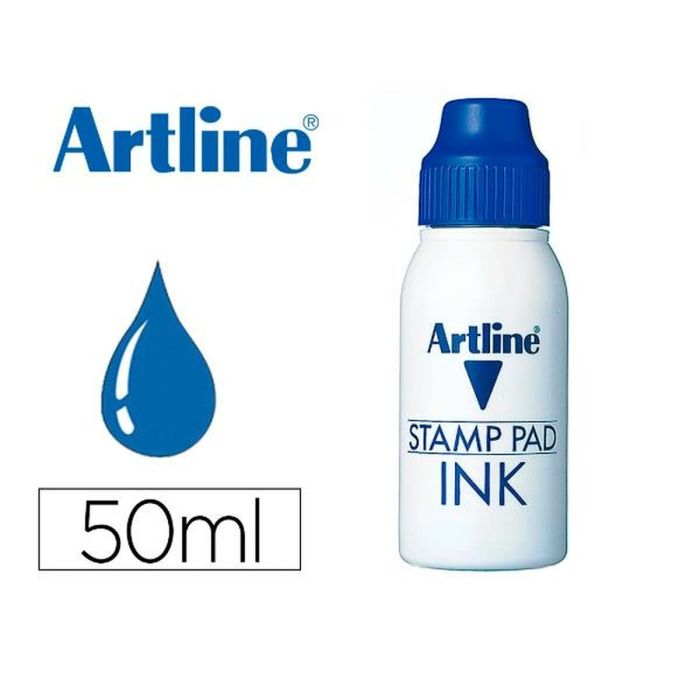 Tinta de recarga Artline 50 CC-A 50 ml Azul