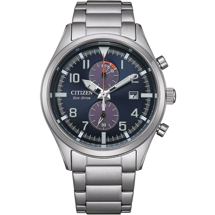 Reloj Hombre Citizen SPORT CRONO - ECO DRIVE Plateado (Ø 43 mm)