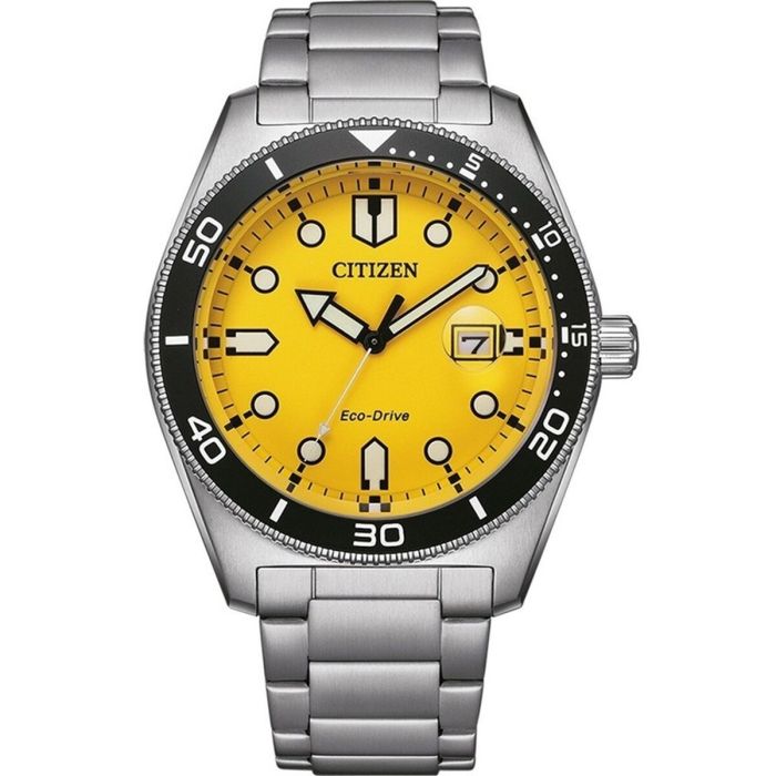 Reloj Hombre Citizen OF COLLECTION - MARINE 1760 ECO DRIVE - YELLOW Amarillo Plateado (Ø 43 mm)