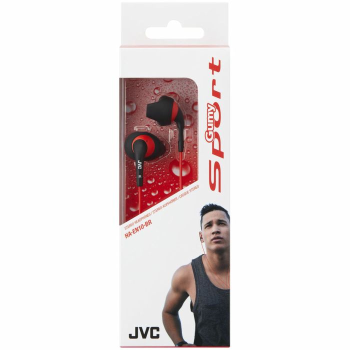 Auriculares deportivos JVC HA-EN10-BR-E Negro Rojo Rojo/Negro 1 Auriculares deportivos JVC HA-EN10-BR-E Negro Rojo Rojo/Negro 1