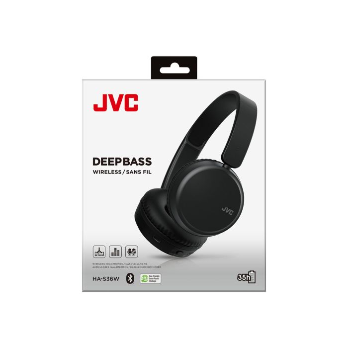 Auriculares Bluetooth con Micrófono JVC HA-S36W Negro 2