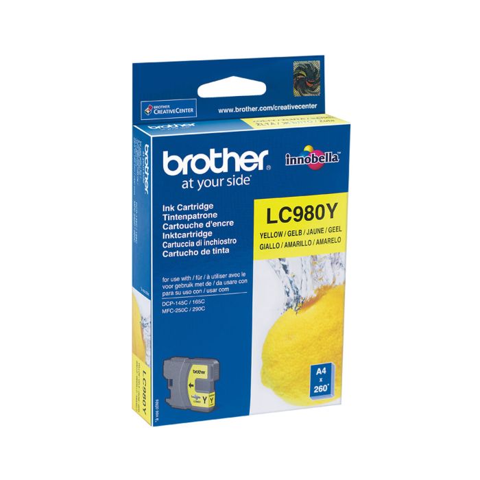 Brother Tinta Amarillo Dcp-145C-Dcp-165C, 260 Páginas