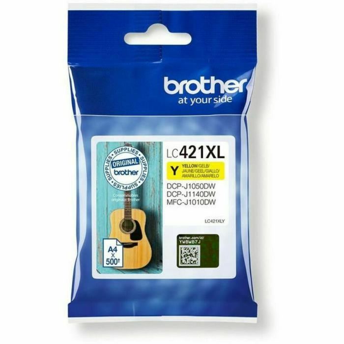 Brother Tinta Amarillo Mfc-J1010Dw - Dcp-J1050Dw