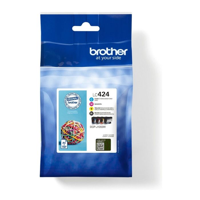 Cartucho de Tinta Original Brother LC-424VAL Multicolor 5