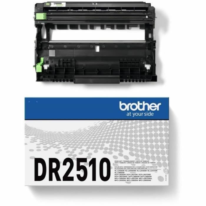 Tambor de impresora Brother DR2510 Negro