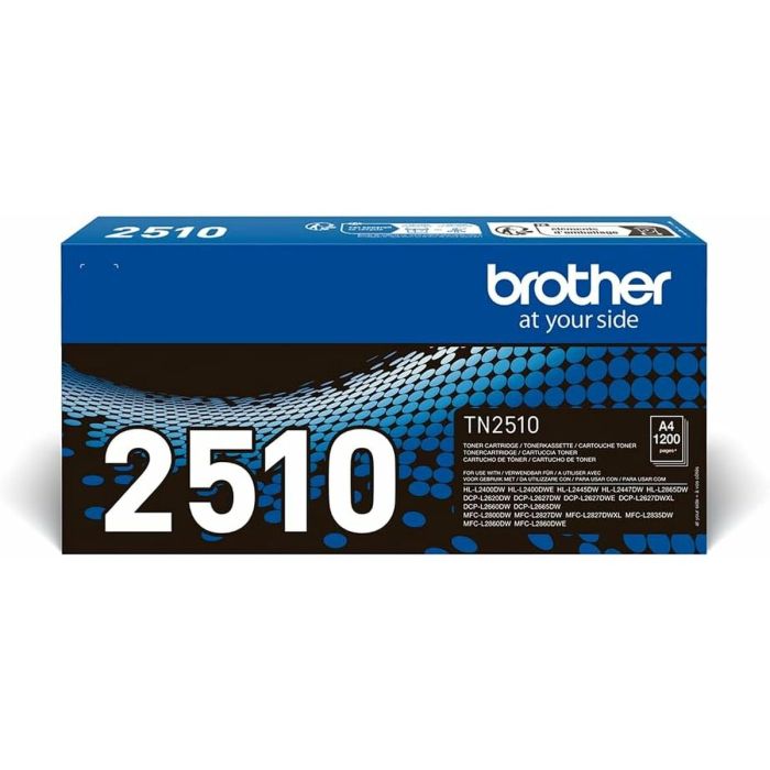 Tóner Original Brother TN-2510 Negro 3