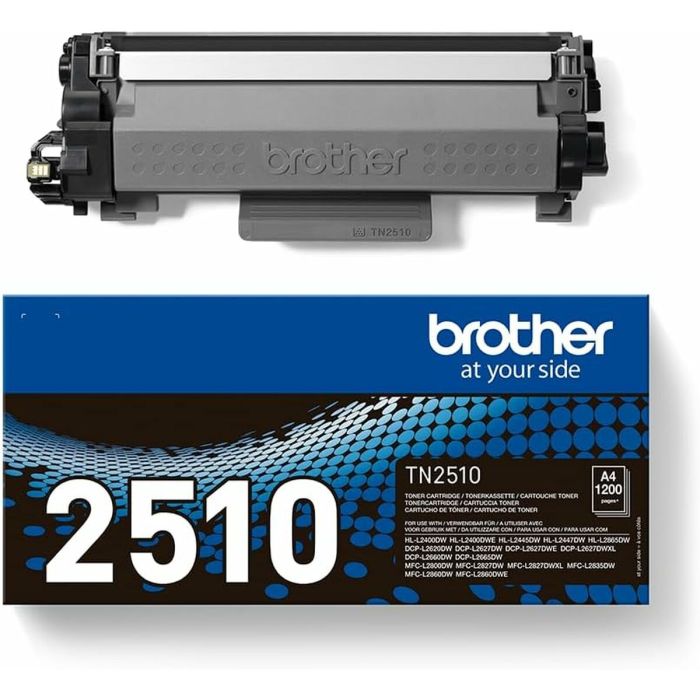 Tóner Original Brother TN-2510 Negro 2