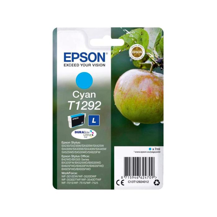 Ink-Jet Epson Stylus 1292 Cian Sx420 W - 425 W - Office Bx305F - Bx320F -Alta Capacidad- 1