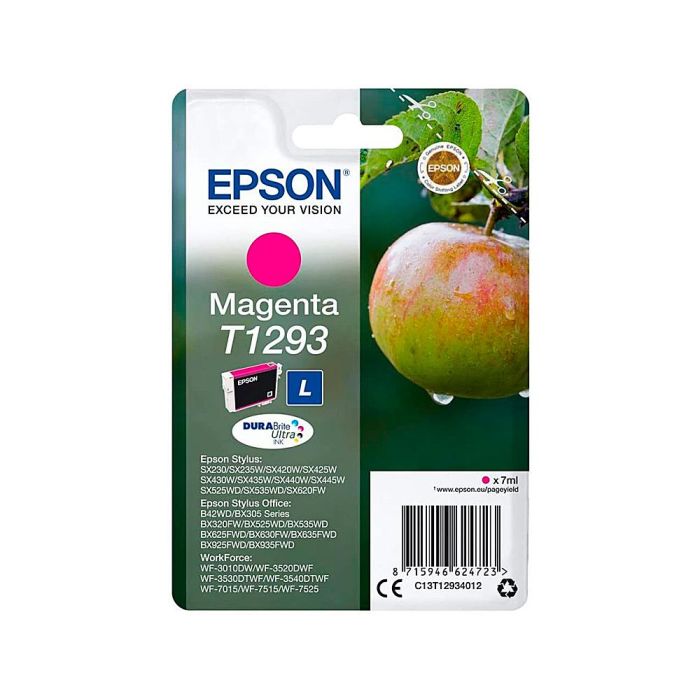 Ink-Jet Epson Stylus 1293 Magenta Sx420 W - 425 W - Office Bx305F - Bx320F -Alta Capacidad- 1