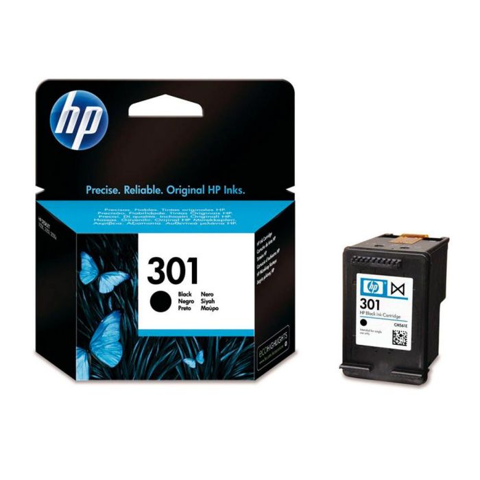 Ink-Jet Hp N.301 Negro Deskjet- 1050- 2540- 3050 Envy 4500 5530 Officejet 2620 4630 4