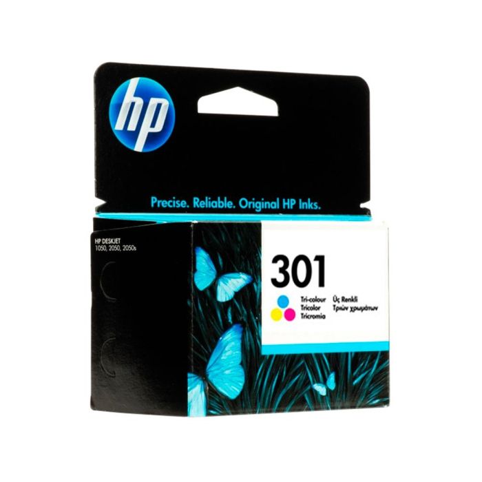 Ink-Jet Hp N.301 Tricolor Deskjet 1050 -2540 -3050 - Envy 4500- 5530 Officejet 26204630 3