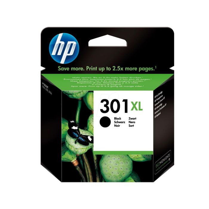 Ink-Jet Hp 301XL Negro Deskjet 5530 -1010-1510 -2540 Alta Capacidad 1