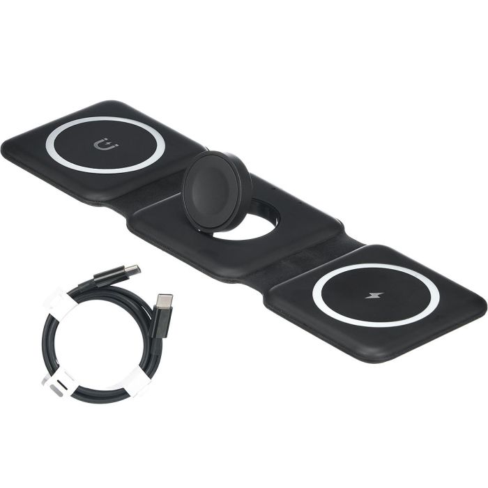 Argon Cargador Inalambrico 3 En 1 Negro 3