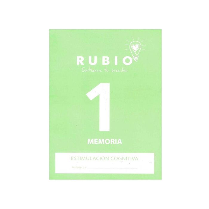 Cuaderno Rubio Entrena Tu Mente Estimulacion Cognitiva Memoria 1 5 unidades 2